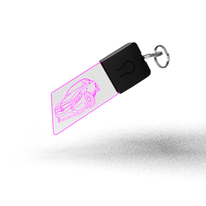 "ICE" 100% Custom Keychain